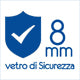 8mm Vetro di Sicurezza 8mm Vetro di Sicurezza