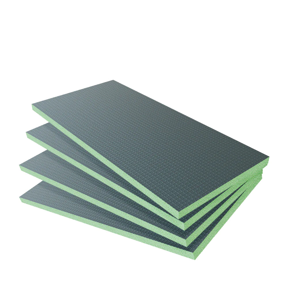 Pannello di Costruzione da Piastrellare in Estruso in Polistrirene Rigido per la Isolamento della Casa e del Bagno Varie Dimensioni in set da 4/5 pz. 1250x600X40 mm (4 pezzi set)