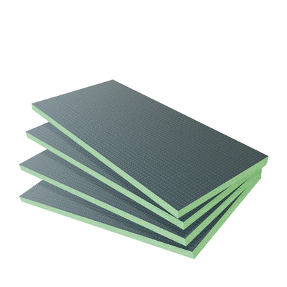 Pannello di Costruzione da Piastrellare in Estruso in Polistrirene Rigido per la Isolamento della Casa e del Bagno Varie Dimensioni in set da 4/5 pz. 1250x600X40 mm (4 pezzi set)