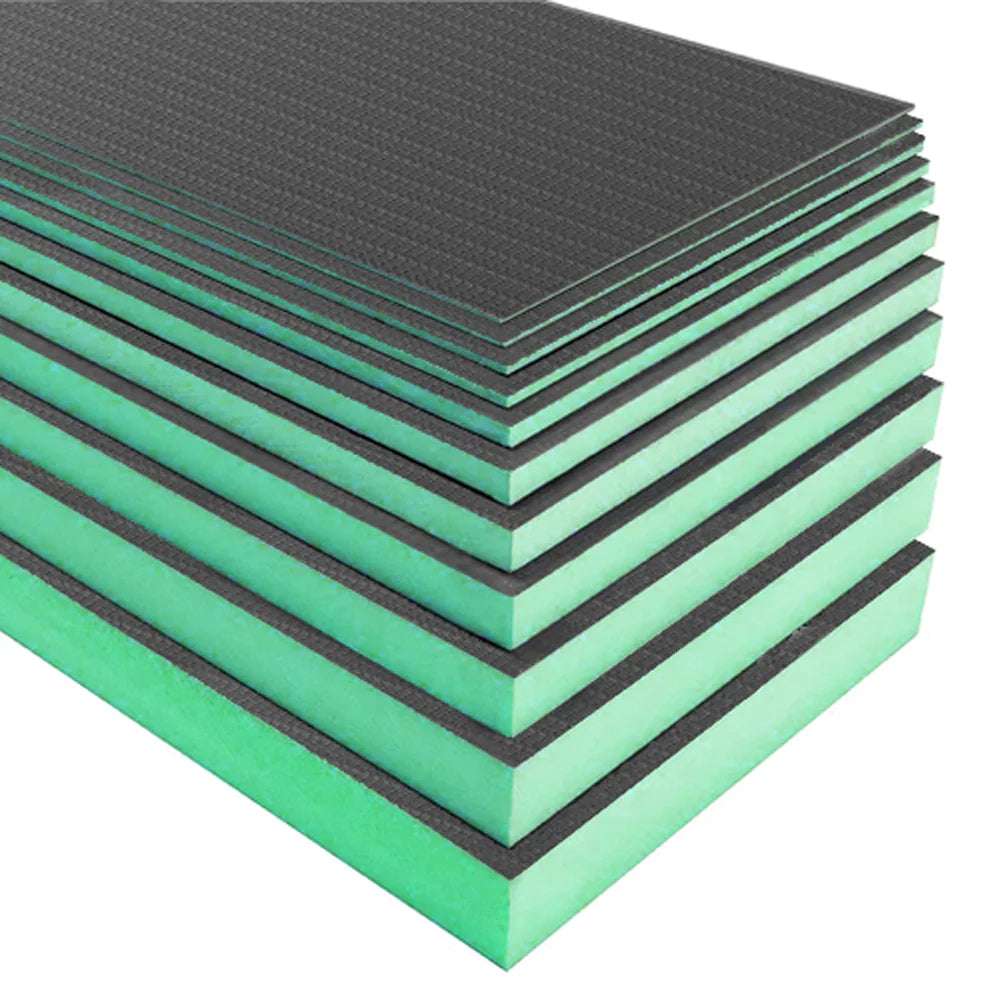 Pannello di Costruzione da Piastrellare in Estruso in Polistrirene Rigido per la Isolamento della Casa e del Bagno Varie Dimensioni in set da 4/5 pz.