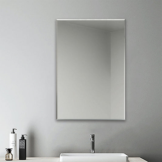 Aica Specchio da Bagno Specchio Cosmetico per Bagno Camera da Letto Specchio Singolo 5 mm Vetro Senza Rame 120 x 60cm