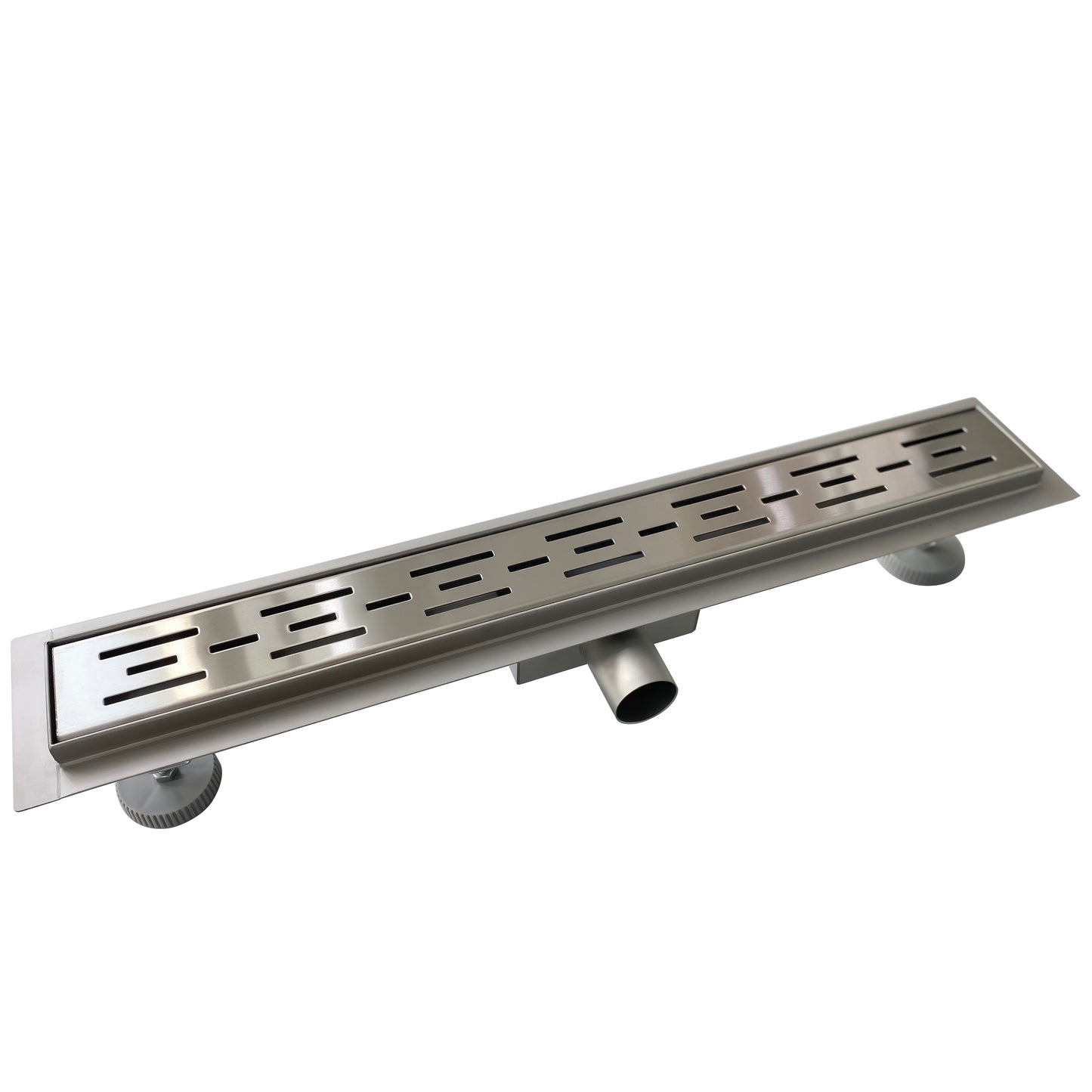 AICA Canaletta scarico canalina doccia in Acciaio Inossidabile typo Fessura per Bagno 50 60 70 80 90 100 110 120 130 140 150 cm