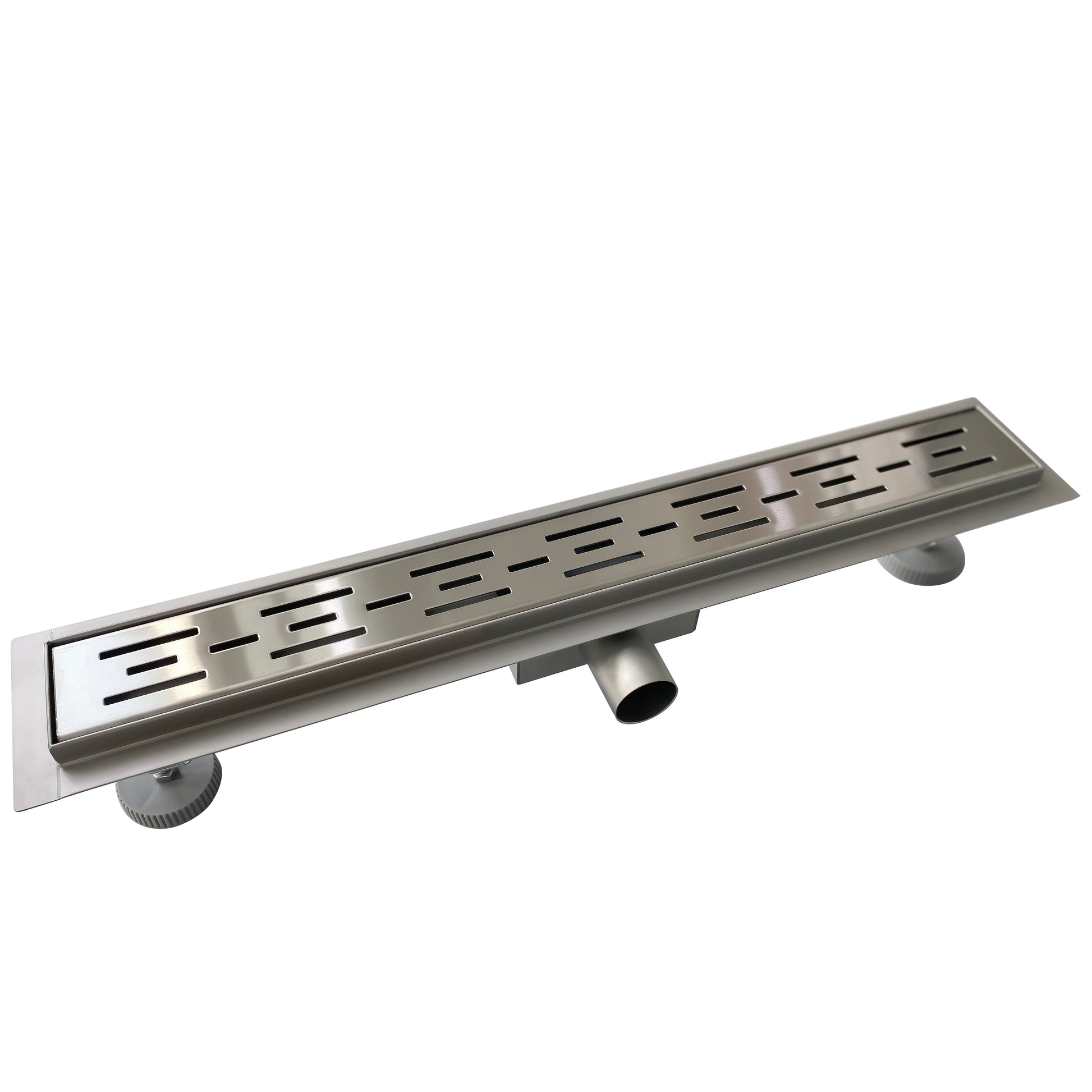 AICA Canaletta scarico canalina doccia in Acciaio Inossidabile typo Fessura per Bagno 50 60 70 80 90 100 110 120 130 140 150 cm