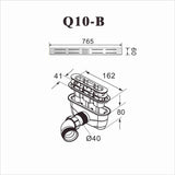 Aica Piatto Doccia Semicircolare in Pietra Vulcanica e Resina Mista Finitura Pietra Nera Ruvida Ultraslim 3 cm Antiscivolo - Consegna gratuita