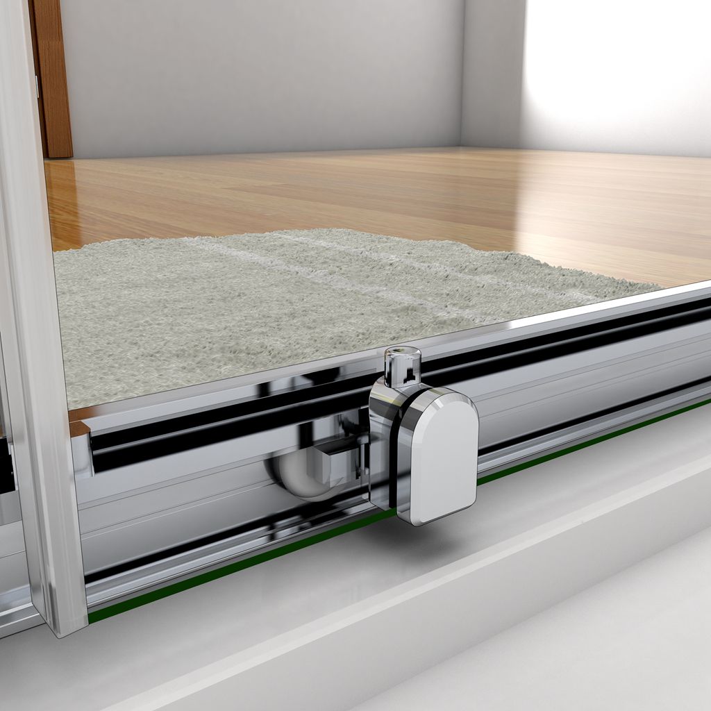 Aica Porta Doccia Per Nicchia Anta Scorrevole Ingresso Laterale In Vetro 5mm Temperato Trasparente 185cm