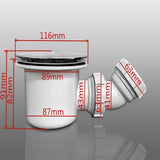 Aica Piatto Doccia Semicircolare Dimensioni Multiple In Marmo Minerale e Resina Mista Ultraslim Bianco Lucido Con Plinto Antiscivolo Antibatterico - Consegna gratuita