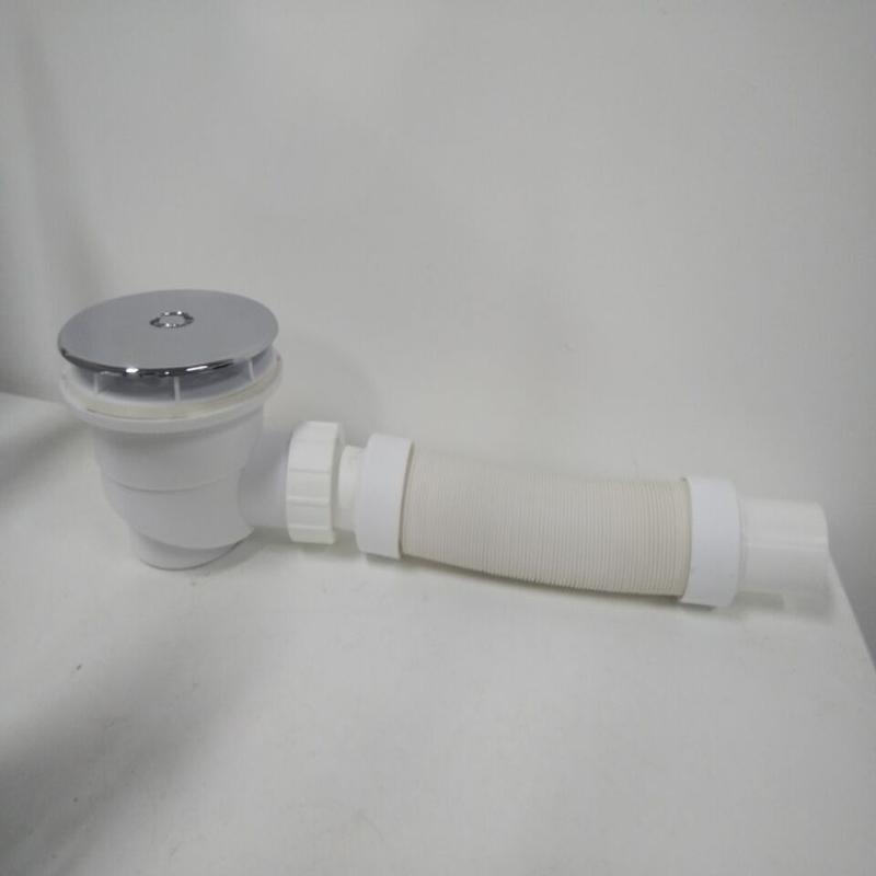 Aica Piatto Doccia Quadrato/Rettangolare Dimensioni Multiple In Marmo Minerale e Resina Mista Ultra Sottile Bianco Lucido Antiscivolo Antibatterico